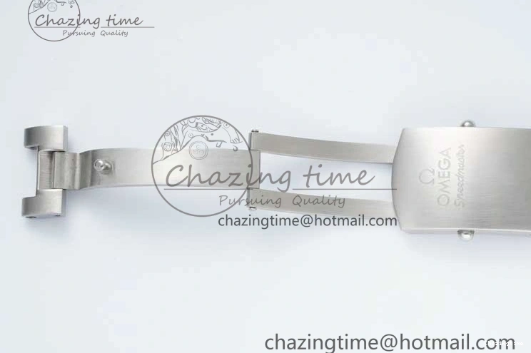 0414 Speedmaster Racing Master SS HKF Best Edition Black Dial on SS Bracelet A Versatile 7810